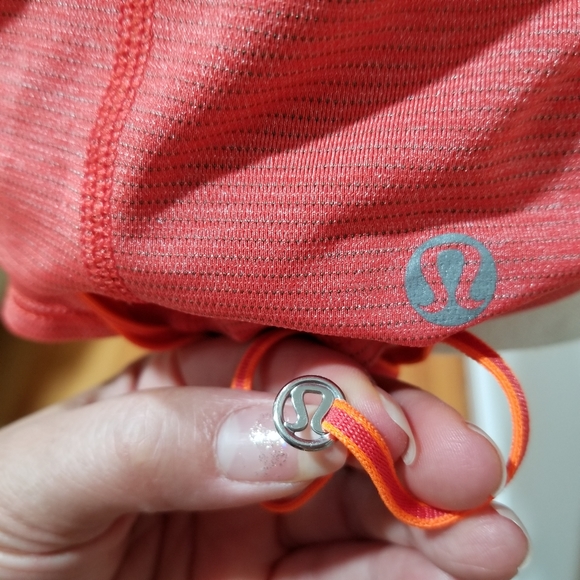 LULULEMON Tank Top Orange Red Color, Adjustable at the bottom SIZE M/L... - Picture 8 of 14